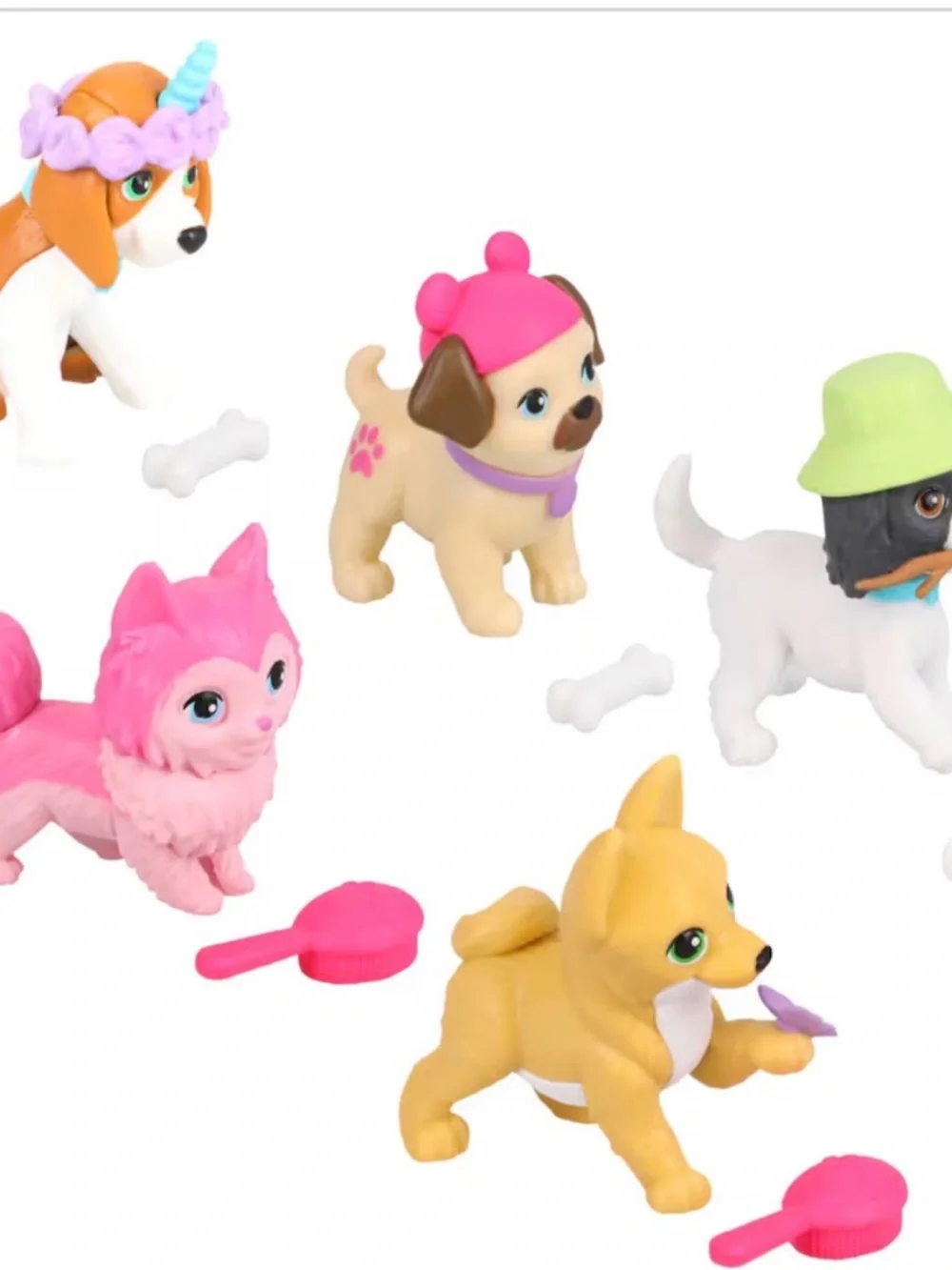 Barbie Small Pet Figures lot of 5
